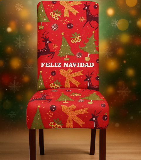 FUNDASPRO - Fundas protectora de sillas NAVIDAD 🎅